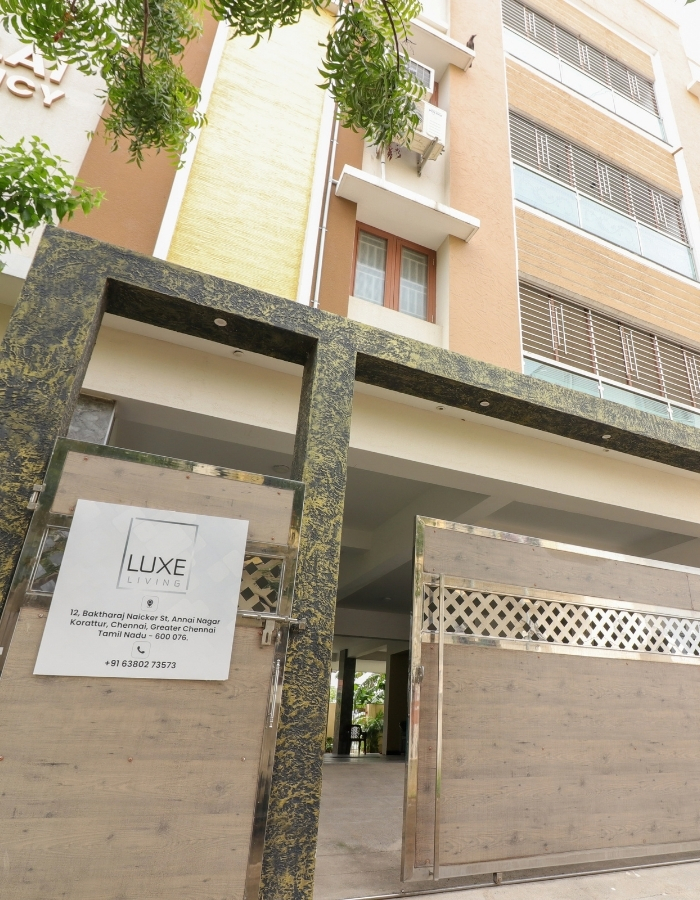 luxe living korattur chennai exterior