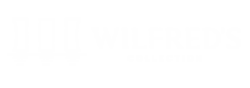 wilfred's collection white logo